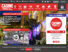 Tablet Screenshot of casinohyeres.com